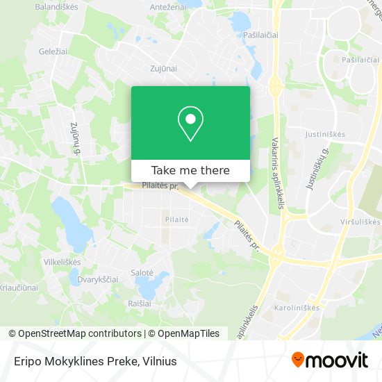 Eripo Mokyklines Preke map
