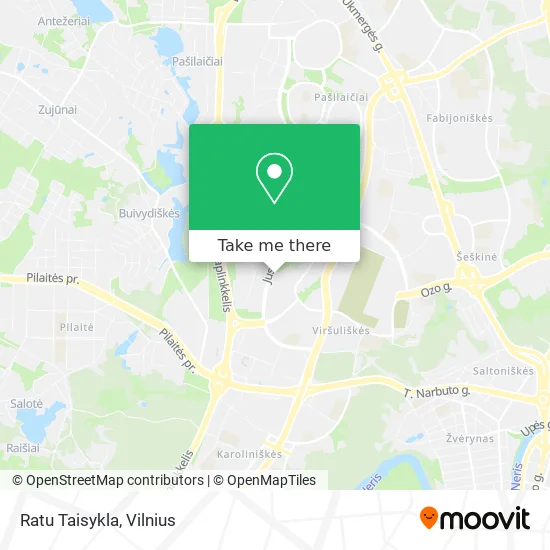 Карта Ratu Taisykla