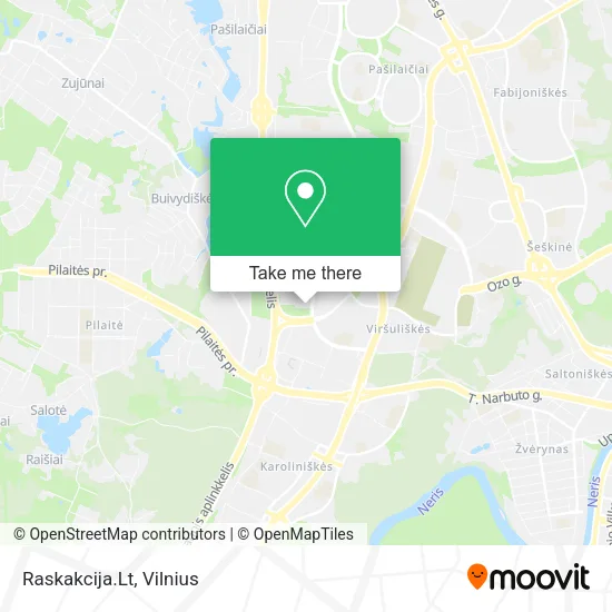 Карта Raskakcija.Lt