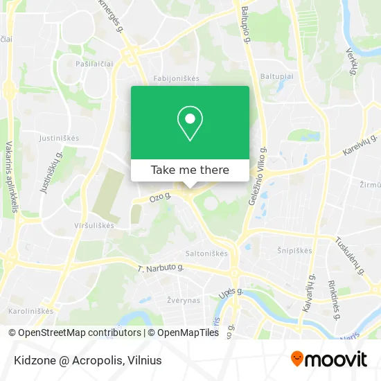 Kidzone @ Acropolis map