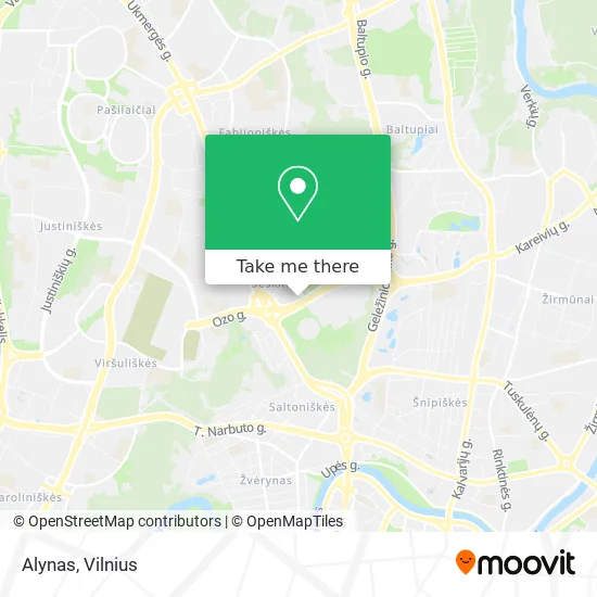 Карта Alynas