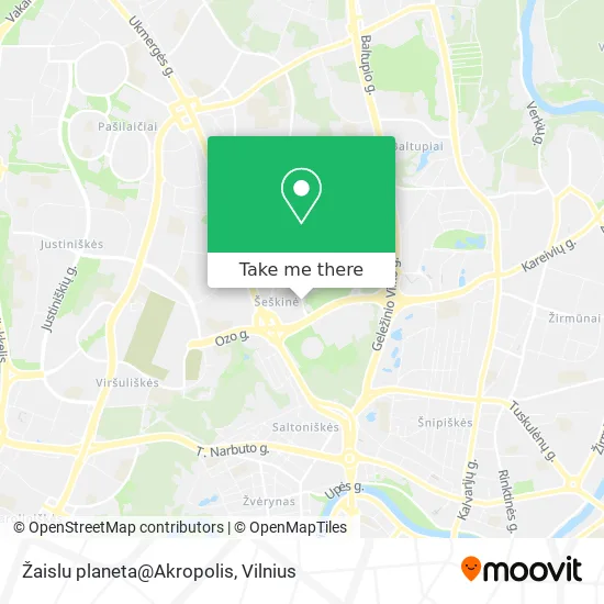 Карта Žaislu planeta@Akropolis