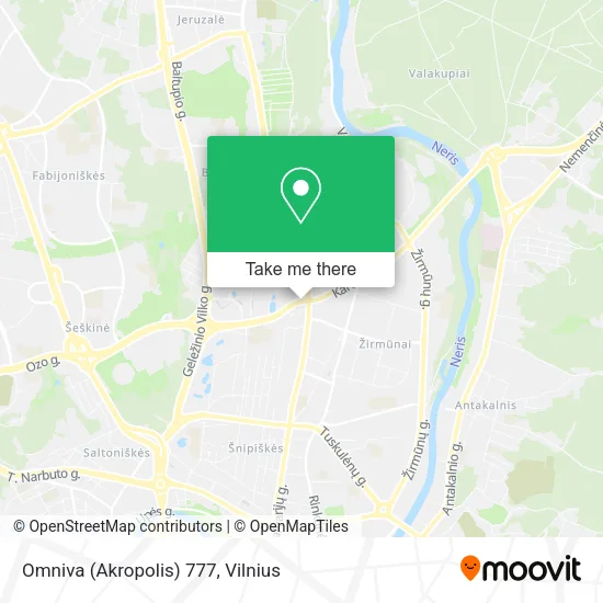 Карта Omniva (Akropolis) 777
