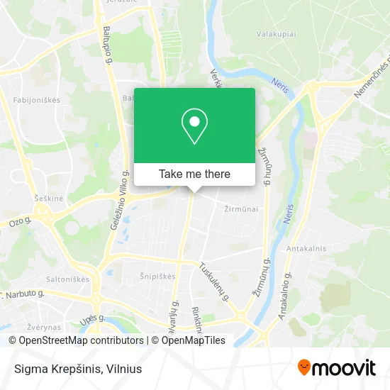 Карта Sigma Krepšinis