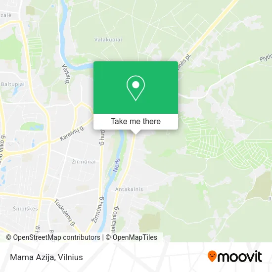 Карта Mama Azija