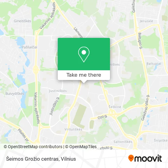 Карта Šeimos Grožio centras