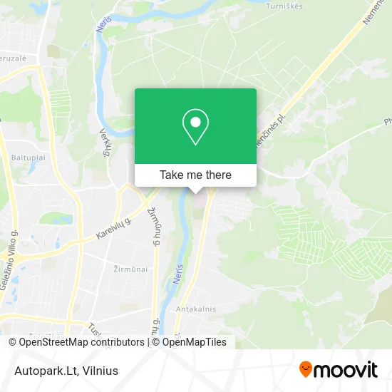 Карта Autopark.Lt
