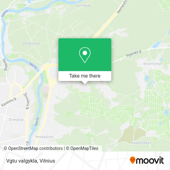 Карта Vgtu valgykla