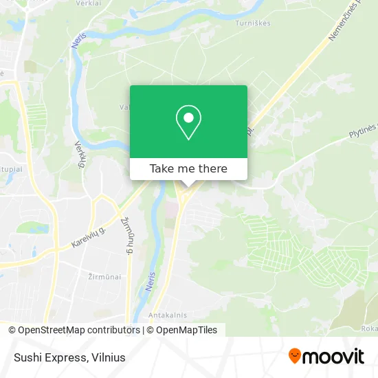 Карта Sushi Express