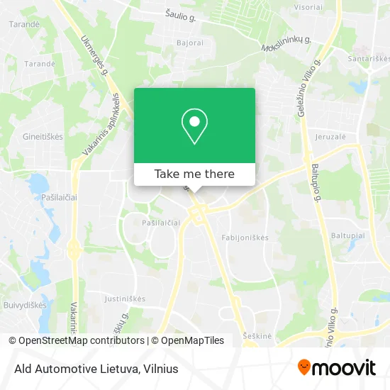 Карта Ald Automotive Lietuva