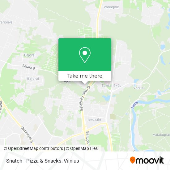 Snatch - Pizza & Snacks map