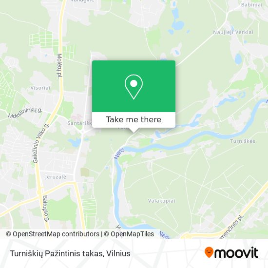 Turniškių Pažintinis takas map