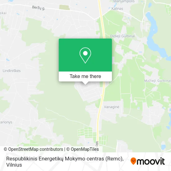 Карта Respublikinis Energetikų Mokymo centras (Remc)
