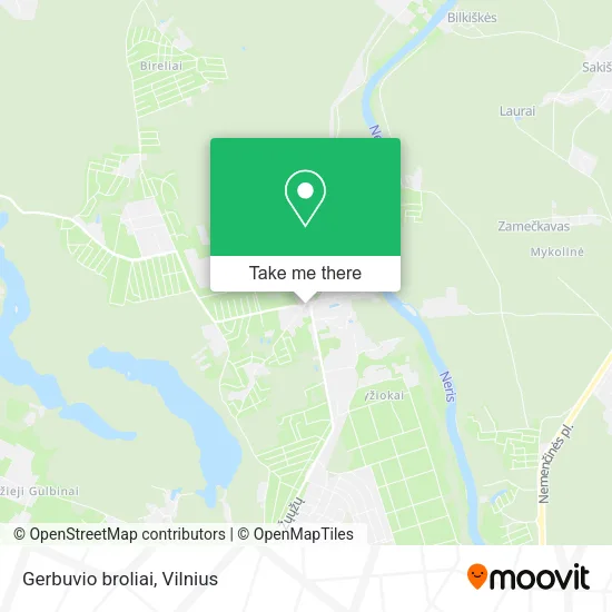 Карта Gerbuvio broliai