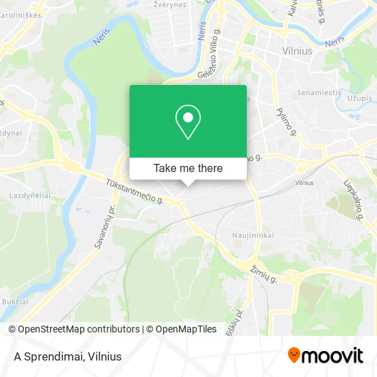 Карта A Sprendimai