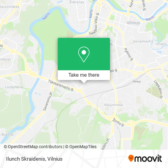 Карта Ilunch Skraidenis