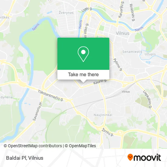 Карта Baldai Pl