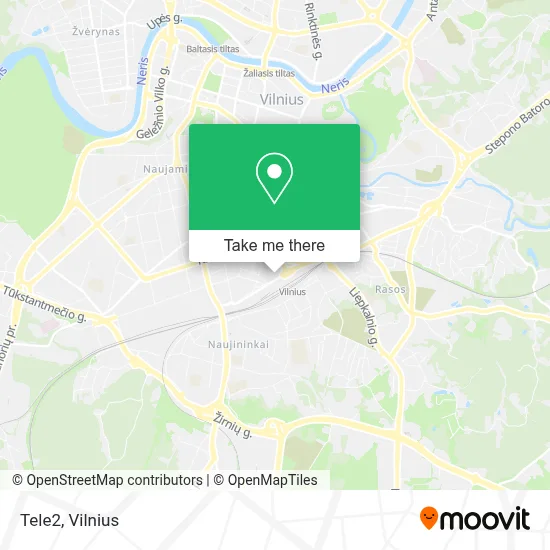 Tele2 map