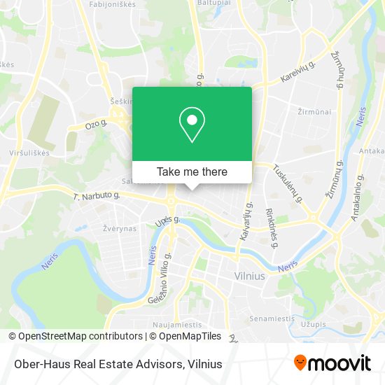 Ober-Haus Real Estate Advisors map