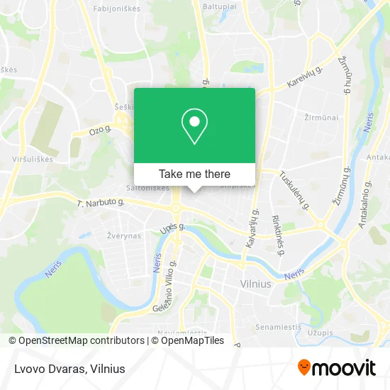 Карта Lvovo Dvaras