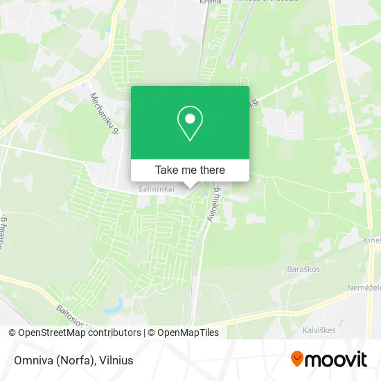 Карта Omniva (Norfa)