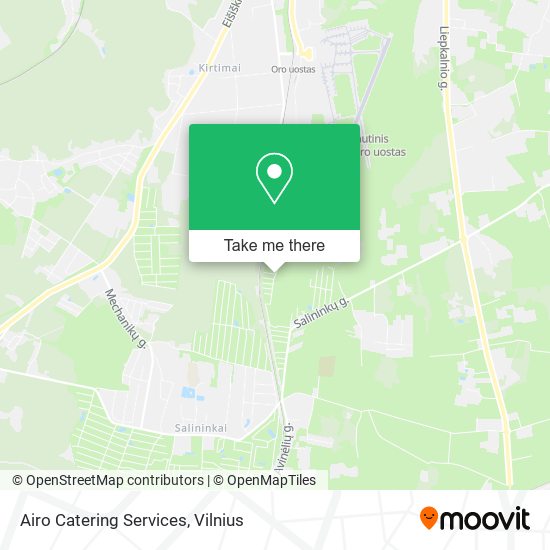 Airo Catering Services map