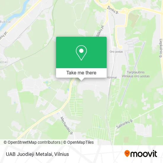 Карта UAB Juodieji Metalai