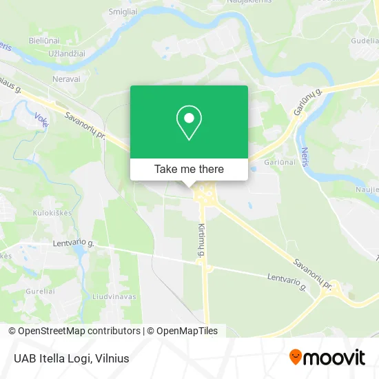 Карта UAB Itella Logi