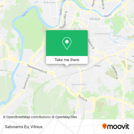 Карта Salonams.Eu