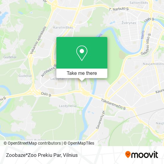 Zoobaze*Zoo Prekiu Par map