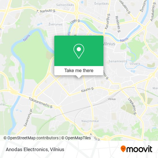 Anodas Electronics map
