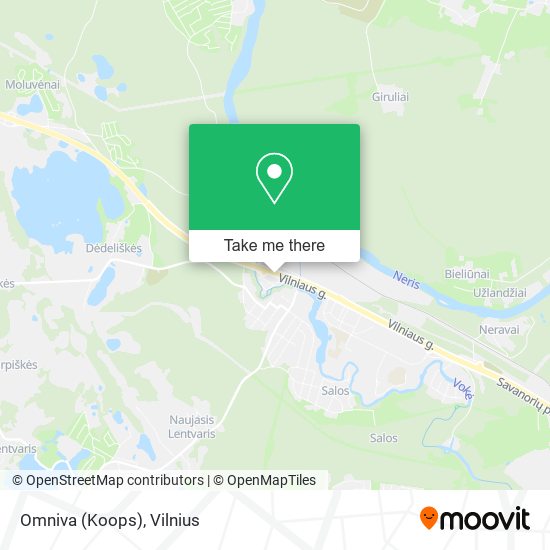 Omniva (Koops) map