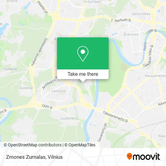 Карта Zmones Zurnalas