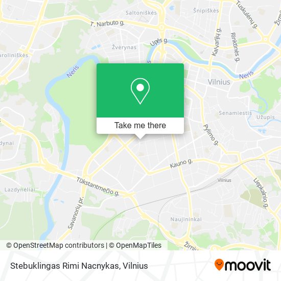 Stebuklingas Rimi Nacnykas map