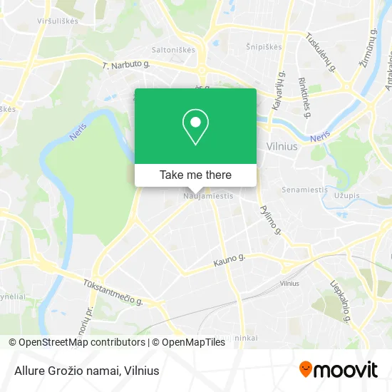 Карта Allure Grožio namai