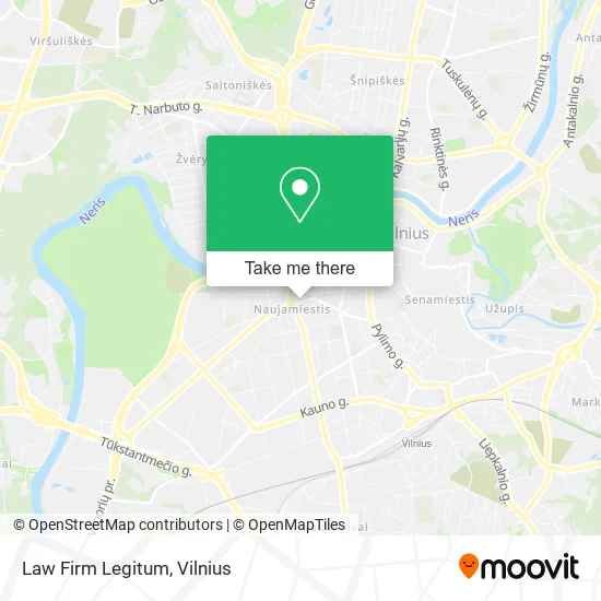 Карта Law Firm Legitum