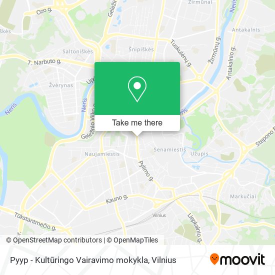 Pyyp - Kultūringo Vairavimo mokykla map