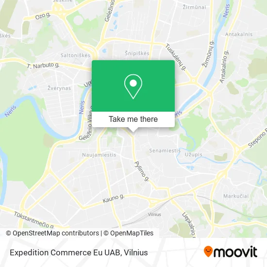 Карта Expedition Commerce Eu UAB