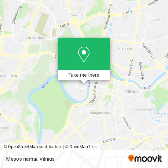 Карта Mesos namai