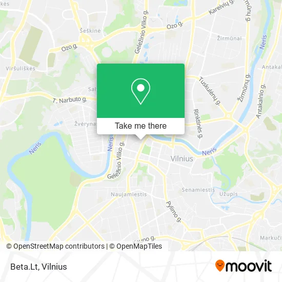 Карта Beta.Lt
