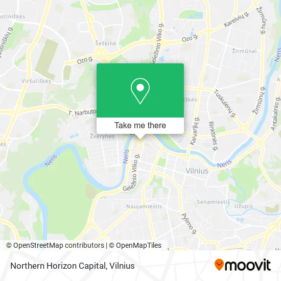 Карта Northern Horizon Capital