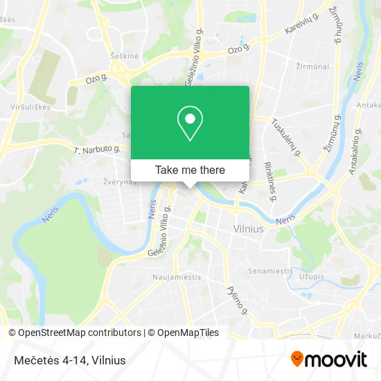 Карта Mečetės 4-14