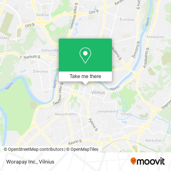 Worapay Inc. map