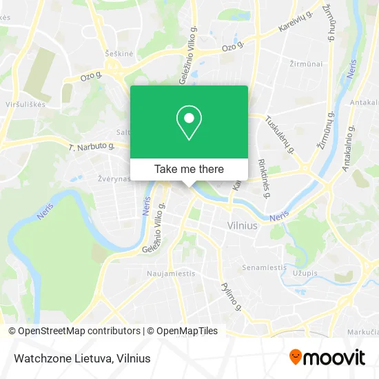 Карта Watchzone Lietuva