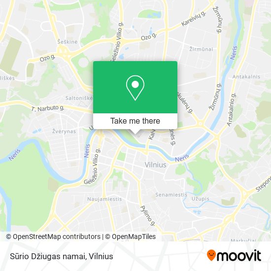 Sūrio Džiugas namai map