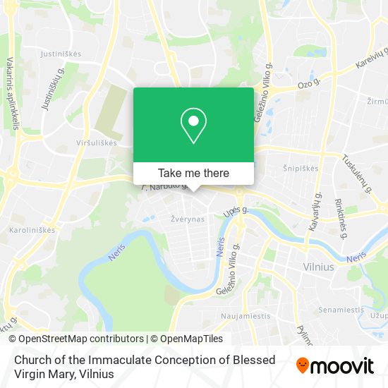 Church of the Immaculate Conception of Blessed Virgin Mary map