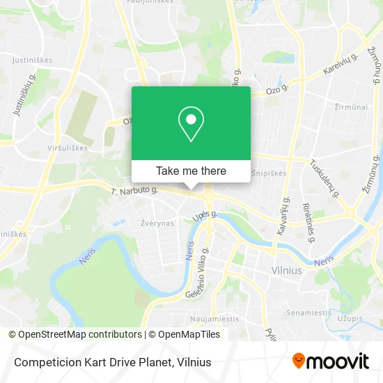 Карта Competicion Kart Drive Planet