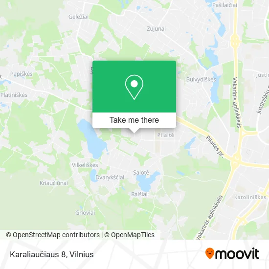 Карта Karaliaučiaus 8