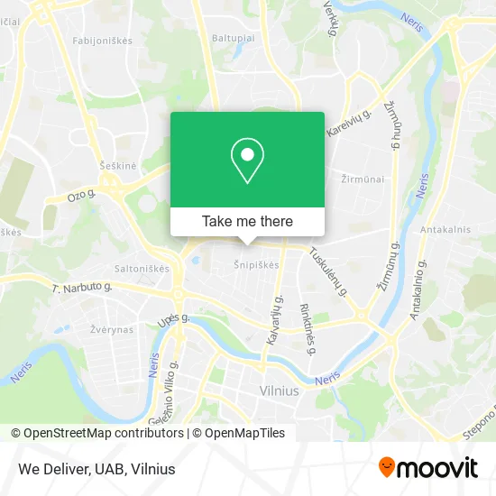 Карта We Deliver, UAB