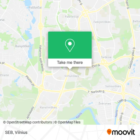 SEB map